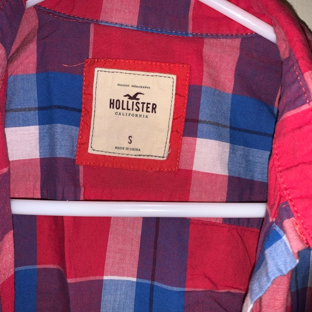 Button down plaid blouse - Picture 2 of 3